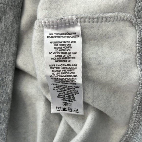 Calvin Klein Gray Crewneck Logo Sweatshirt Size 1X - Picture 6 of 9